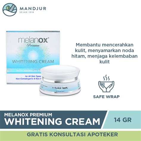 Melanox Premium Whitening Cream 14 Gr — Mandjur1918