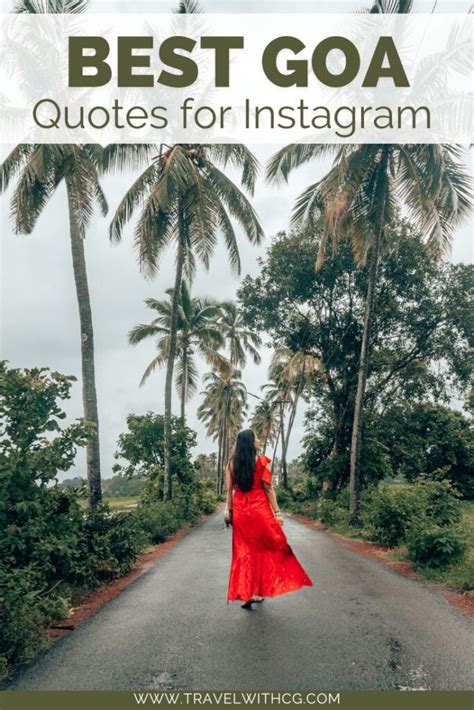 Best Goa Quotes And Captions For Instagram Travel With Cg