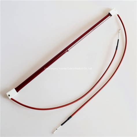 Sk15 3000W Ruby Halogen Infrared Heat Element Lamp For Painting Blowing