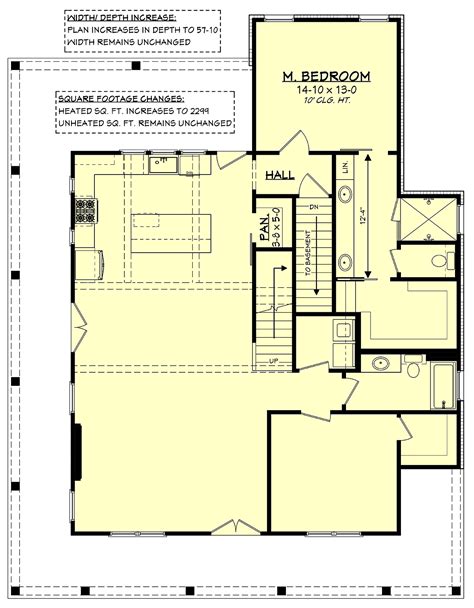 Plan Modern Farmhouse With Loft Space