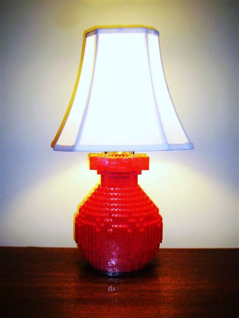 Custom Brick Lamp Lego Lamp Lamp Table Lamp