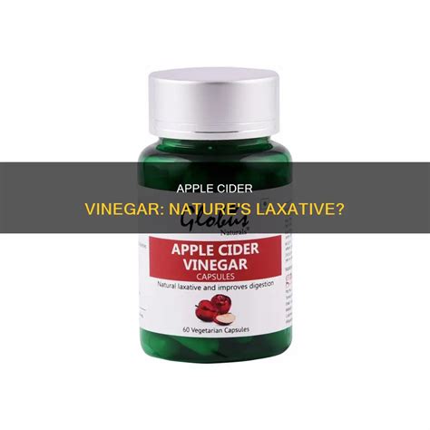 Apple Cider Vinegar Natures Laxative Medshun