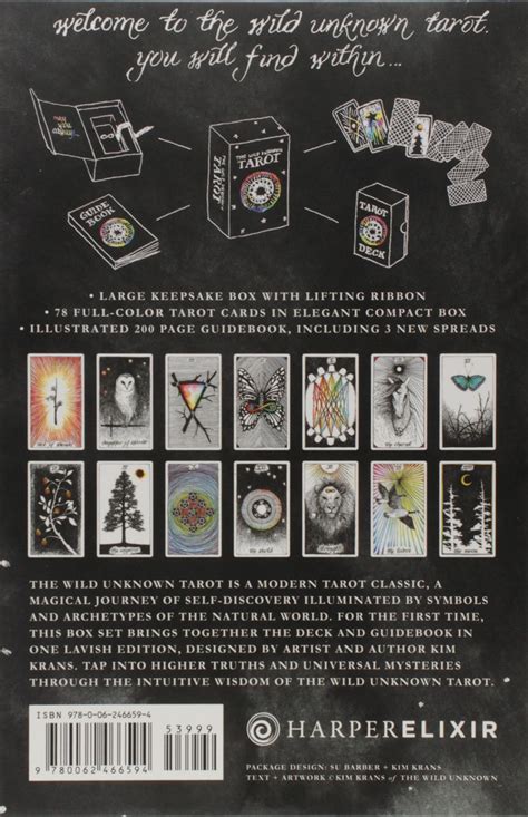 The Wild Unknown Tarot Deck And Guidebook Kim Krans