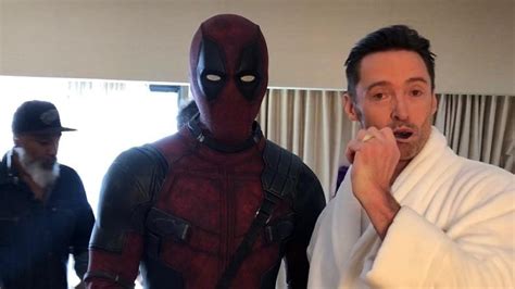 Hugh Jackman Shares Throwback Picture With Ryan Reynolds From Deadpool Sets