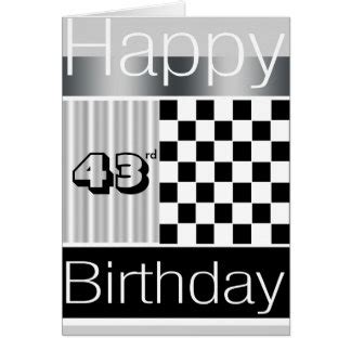 Happy 43rd Birthday Cards | Zazzle