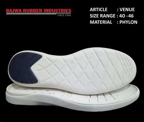 White Blue Mens Eva Phylon Soles Size 40 To 46 At Rs 175 Pair In Agra