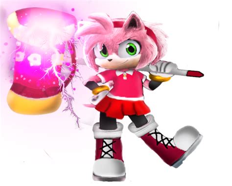 Amy Rose Movie Realistic 2 By Paulinaolguin On Deviantart