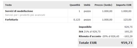 Far Cadere Ogni Giorno Sono Daccordo Fattura Elettronica Ritenuta D