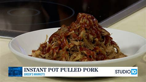 Recipe Instant Pot Pulled Pork Youtube