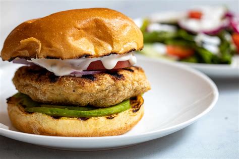 Award Winning Ground Chicken Burger