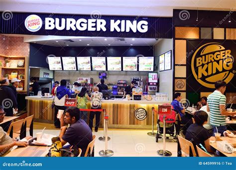 Burger King Restaurant Interior Editorial Photo - Image: 64599916