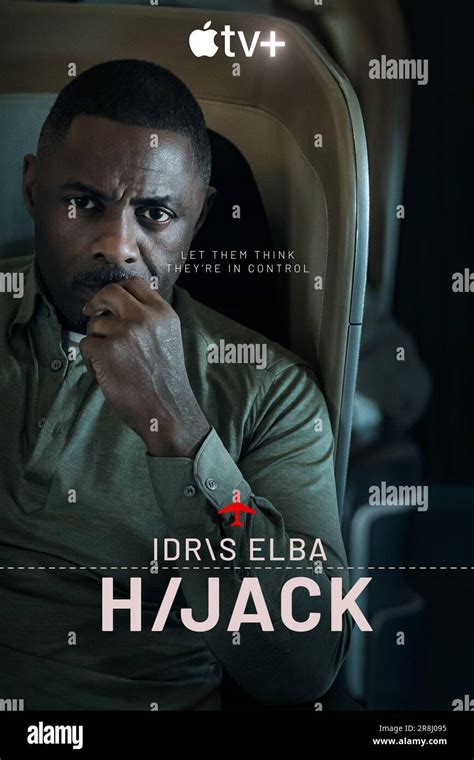 Hijack tv show poster Idris Elba Stock Photo - Alamy