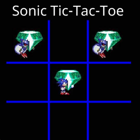 Sonic Tic Tac Toe EmeraldGames