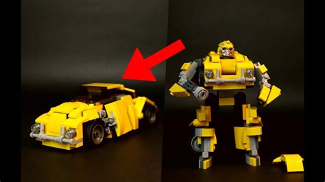 Lego Transformers Bumblebee 2018 Movie Custom Build Instructions Youtube