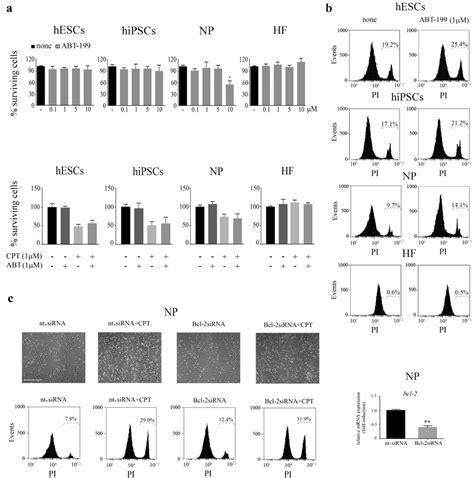 Effects Of Bcl 2 Selective Inhibitor Abt 199 On The Viability Of Download Scientific Diagram