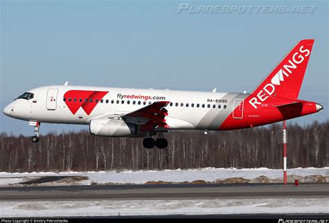 RA 89195 Red Wings Sukhoi Superjet 100 95LR Photo By Dmitry Petrochenko