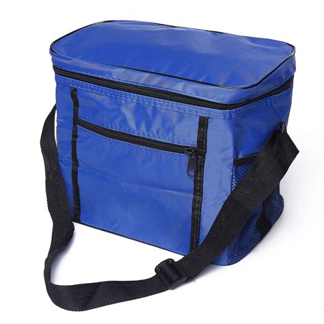 Sac Isotherme Glacière Repas Goûter Déjeuner Pique nique Voyage Bleu