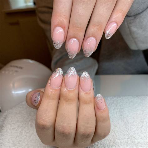 Silver French Tip Nails 30 Stylish Designs To Make A Statement