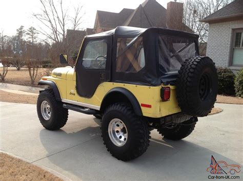 Jeep Cj Renegade Levis Edition Unrestored Original Paint Cj X Cj