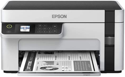 Impresora Recargable Monocromo Multifunción Epson Ecotank ET M21