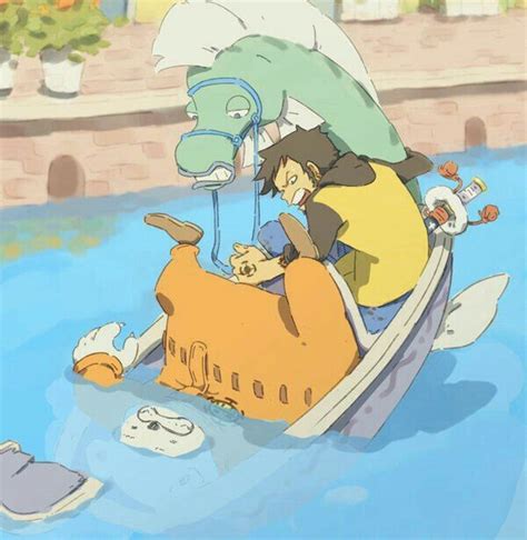 Law Bepo Sinking Funny Yagara Bull Water 7 One Piece One Piece