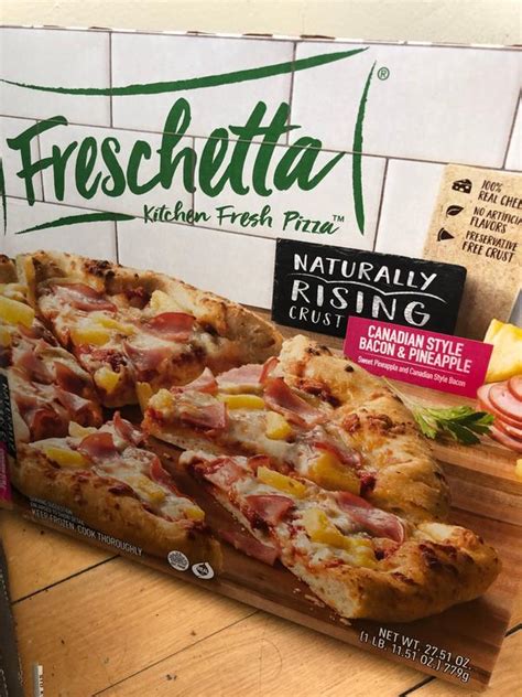 Freschetta® Naturally Rising Crust Canadian Style Bacon 45 Off