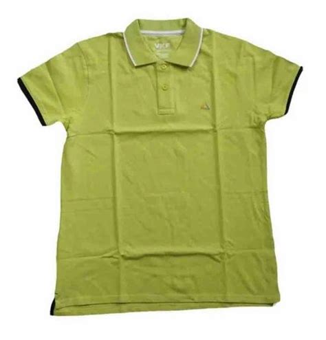 Men Corporate Green Cotton Polo T Shirt Size Medium At Rs 270 In Tiruppur