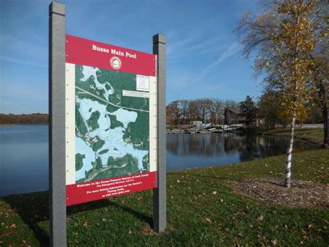 Busse Lake Ned Brown Forest Preserve Map Forest Preserve House Boat