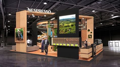 Nespresso On Behance Exhibition Stall Design Exibition Design