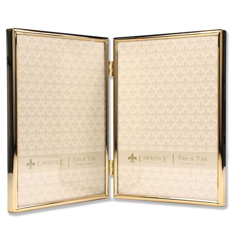 Lawrence Frames Hinged Simply Gold Metal Picture Frame