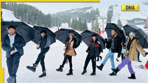 Hrithik Roshan Drops Snowy Christmas Photo With Girlfriend Saba Azad