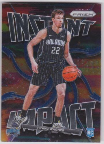 Franz Wagner Panini Prizm Nba Rc Rookie Instant Impact Ebay