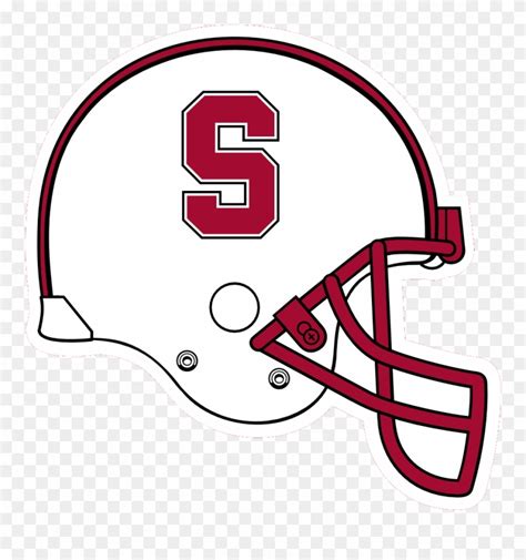 Stanford Football Helmets Logo Yale Football Helmet Clipart 1331850