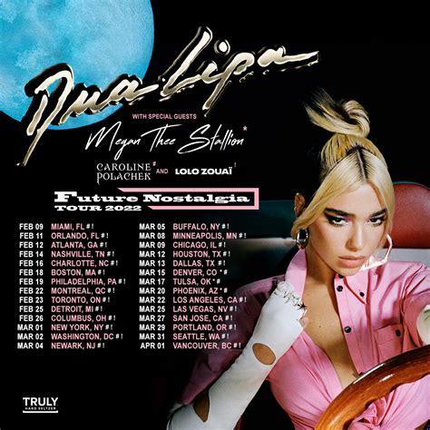 Dua Lipa Finally Unveils Future Nostalgia North American Tour Dates