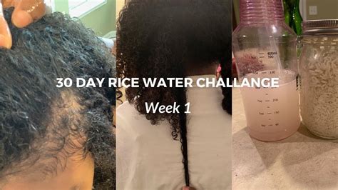 30 Day Rice Water Wash Day Challange On High Porosity Hair