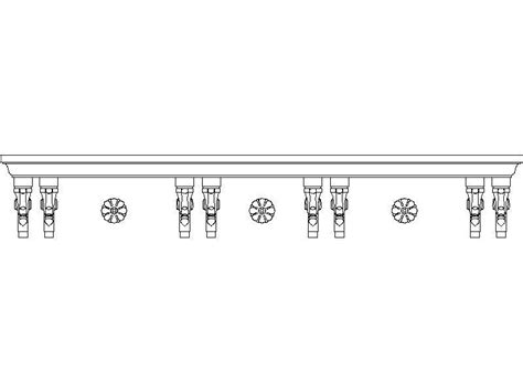 Traditional Corbel Dwg Drawing Thousands Of Free Autocad Drawings