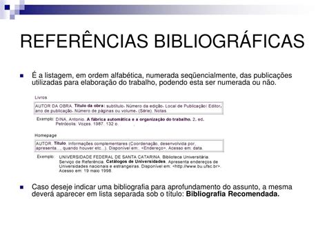 Bibliografia De Um Trabalho - Exemplo De Bibliografia De Um Trabalho - FDPLEARN