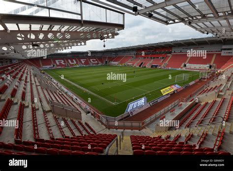 A General View Of The AESSEAL New York Stadium Rotherham Stock Photo