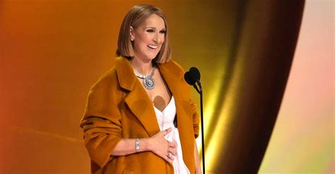 Céline Dion Apparaît En Public Pour Remettre Un Grammy à Taylor Swift