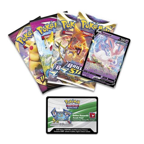 Pokémon Tcg V Heroes Tin Sylveon V Pokémon Center Official Site