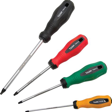 4 pc Robertson (Square) Screwdriver Set