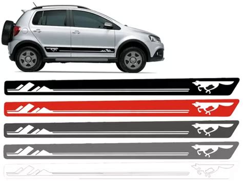 Kit Adesivo Lateral Raposa Fox Crossfox Spacefox Mod2012 MercadoLivre