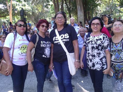 Regional Do Sinte De Gua Branca Participa De Ato De Greve Em Teresina