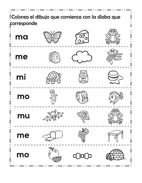 Sílaba Ma Me Mi Mo Mu Pdf In 2024 Teaching Montessori Homeschool