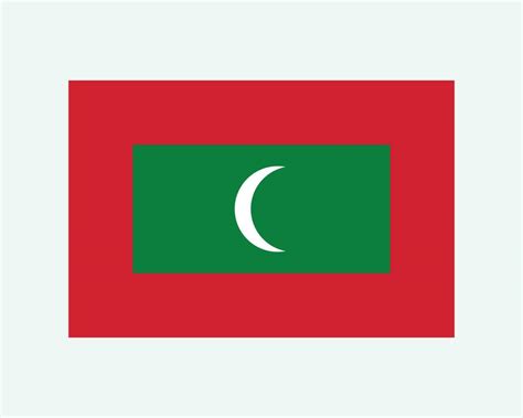 National Flag Of Maldives Maldivian Country Flag Republic Of Maldives