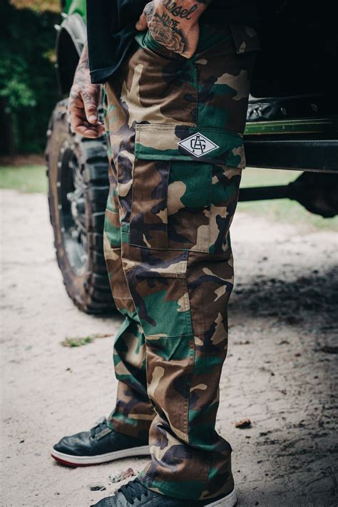 Woodland Camo Tactical Bdu Cargo Pants