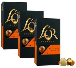 Capsules Delizioso Compatibles Nespresso L Or Espresso