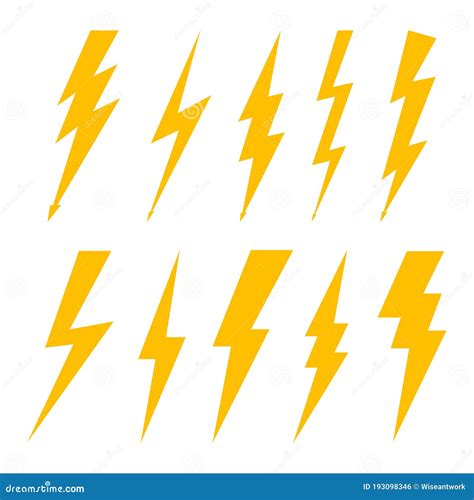 Thunderstorm Lightning Logo Stock Illustrations 8316 Thunderstorm