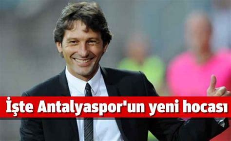 Antalyaspor Un Yeni Hocas Belli Oldu Alanya Spor