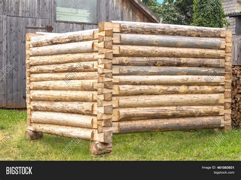 Traditional Log Cabin Image And Photo Free Trial Bigstock